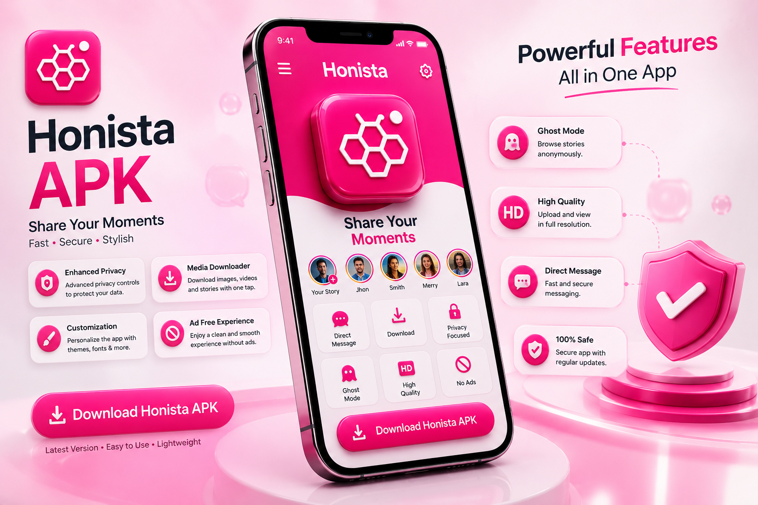 Honista APK features overview