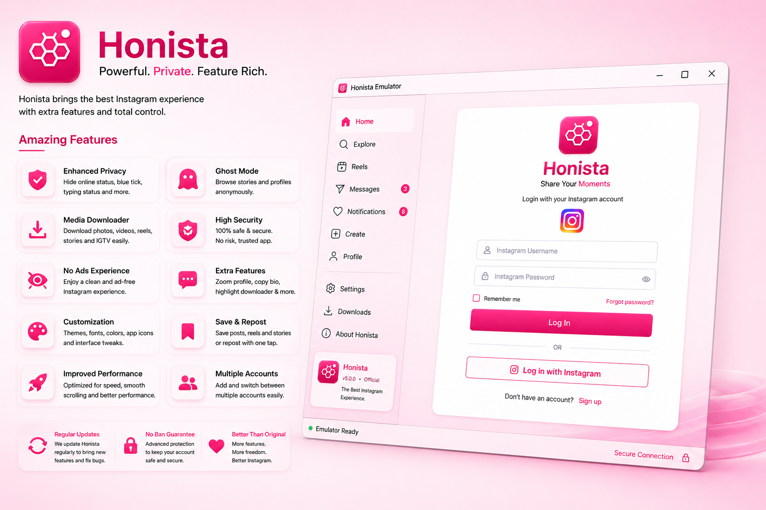 Installation steps for Honista on PC